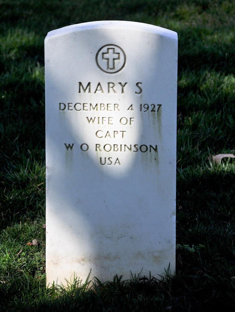 Mary Collins Sherman grave